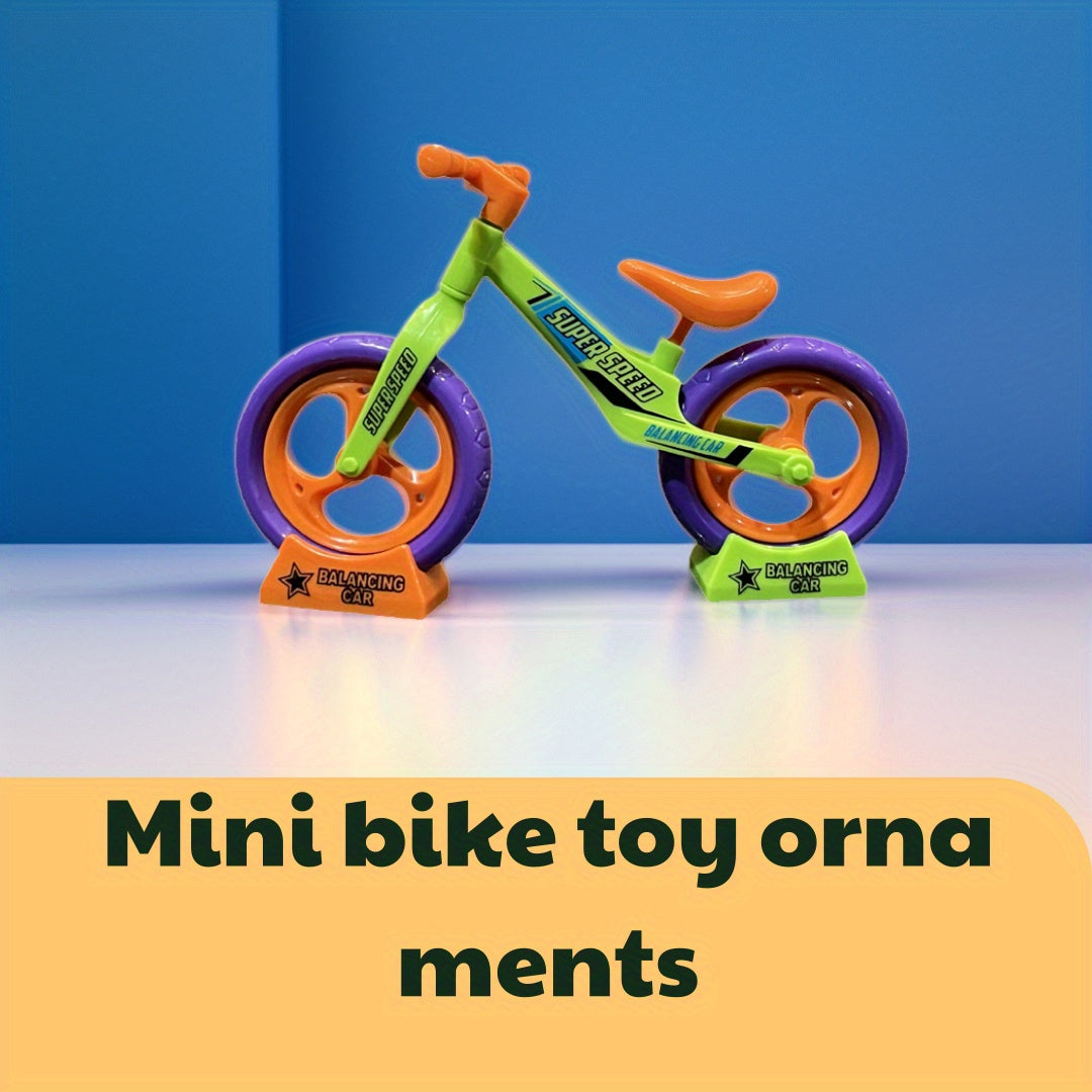 Mini Radish Bicycle Toy Balance Car Ornaments