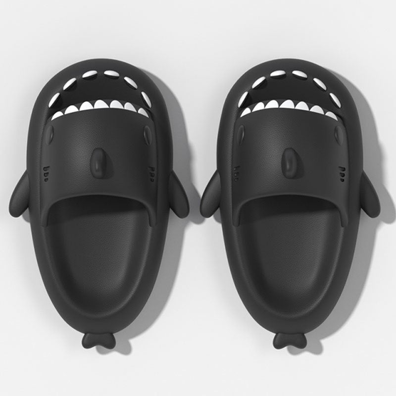 Men's Shark Lightweight Slippers - Quick Drying Non Slip Slide