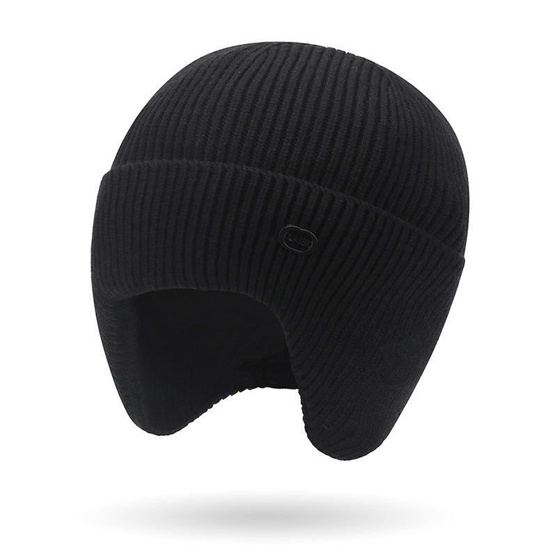 Winter Warm Earflap Cap Soft Beanie Hat For Men Women Outdoor Thicken Ski Sports