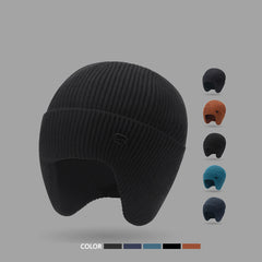 Winter Warm Earflap Cap Soft Beanie Hat For Men Women Outdoor Thicken Ski Sports