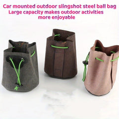 Microfiber Drawstring Ammo Pouch Magazine Belt Bag