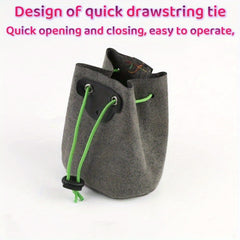 Microfiber Drawstring Ammo Pouch Magazine Belt Bag