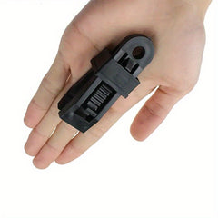 5pcs Camping Tarp Clips Safety Clip With Strong Lock Outdoor Tent Tighten Buckle