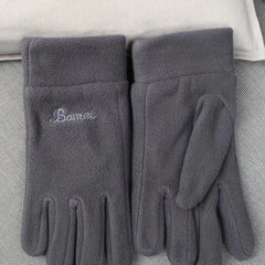 Winter Fleece Warm Soft Gloves Men Women Cycling Outdoor Gloves