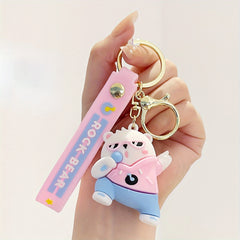 Bear Cartoon Keychain Pendant Doll Car Key Chain Bag Ornament