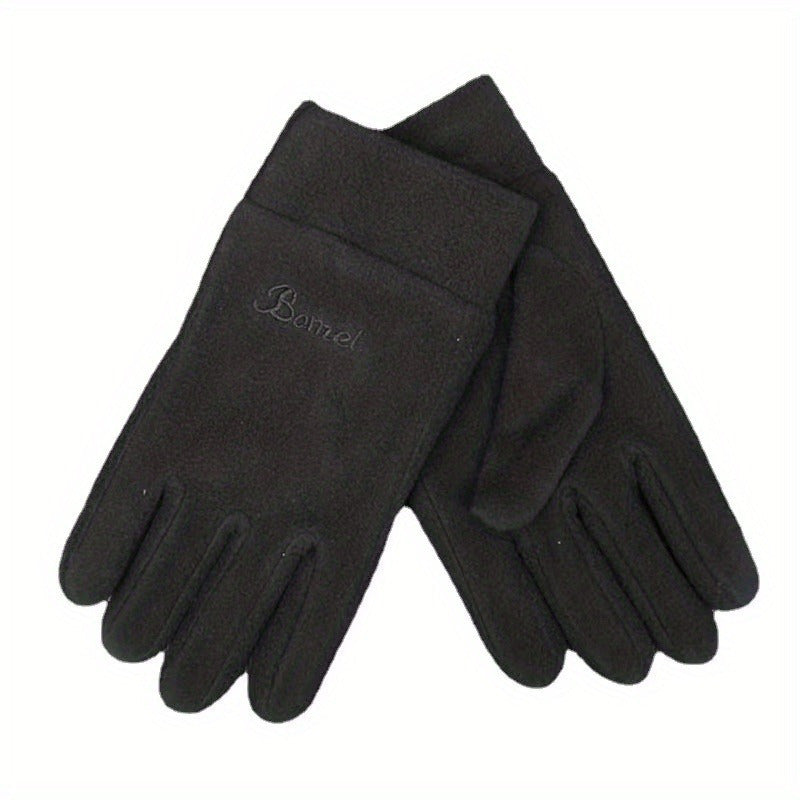 Winter Fleece Warm Soft Gloves Men Women Cycling Outdoor Gloves