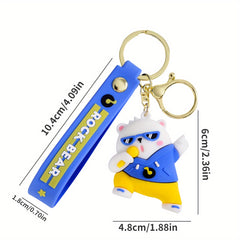 Bear Cartoon Keychain Pendant Doll Car Key Chain Bag Ornament