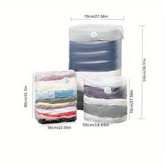 Large Vacuum Compression Bag Transparent for Home & Outdoor