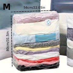 Large Vacuum Compression Bag Transparent for Home & Outdoor