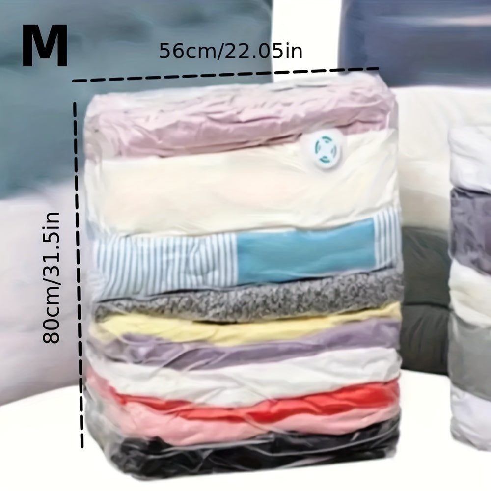 Large Vacuum Compression Bag Transparent for Home & Outdoor