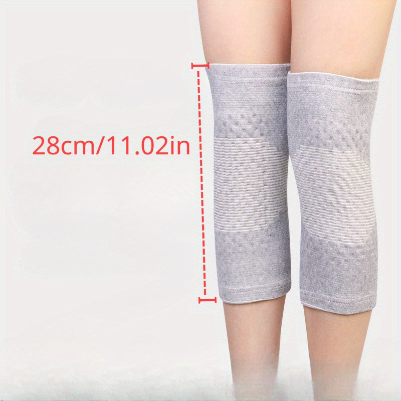 Small Short Warm Knee Pads Cold-proof Leg Pads Plus Velvet Men Women