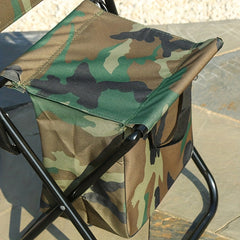 Foldable Beach Chair for Outdoor Fishing with Storage Bag