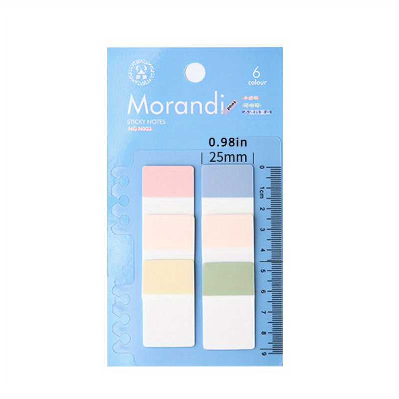 Morandi Sticky Note Index Label Sticker 1 Pack