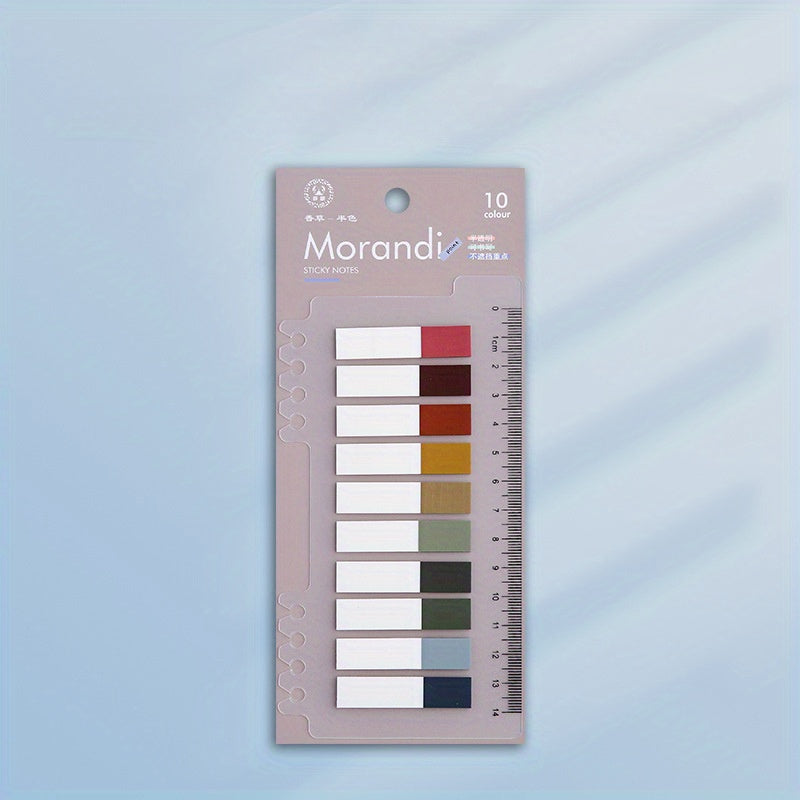 Morandi Sticky Note Index Label Sticker 1 Pack