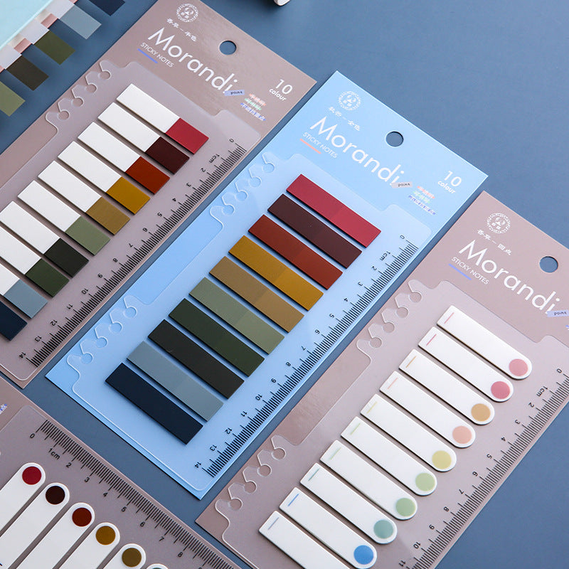 Morandi Sticky Note Index Label Sticker 1 Pack