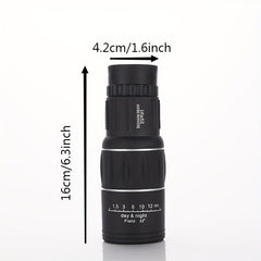 16X52 Monocular Telescope with Mobile Phone Holder, Tripod