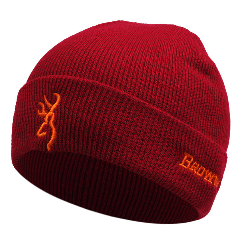 Knitted Beanie Hat with Ear Protection