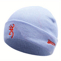 Knitted Beanie Hat with Ear Protection