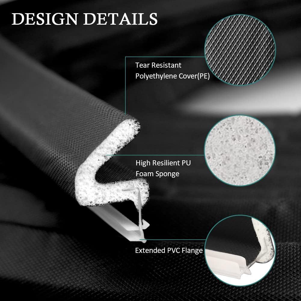 Weather Stripping Door Seal Strip Q Foam Seal for Doors and Windows