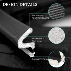 Weather Stripping Door Seal Strip Q Foam Seal for Doors and Windows