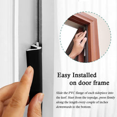 Weather Stripping Door Seal Strip Q Foam Seal for Doors and Windows