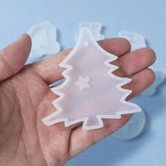 Resin Pendant Silicone Mold for DIY Jewelry Christmas Jingle Bell