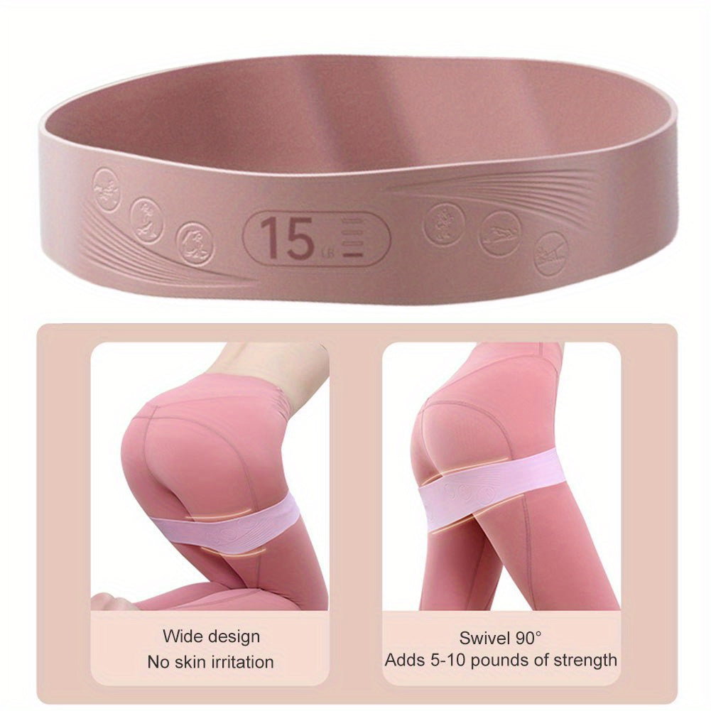 1pc Elastic Yoga Resistance Rope Exercise Stretching Band