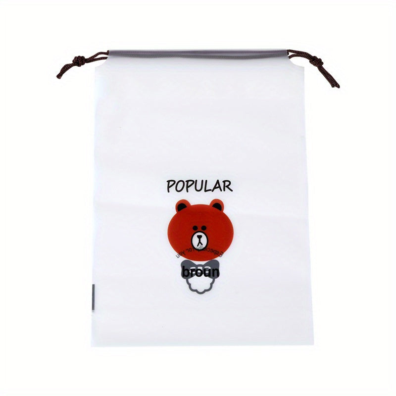 Portable Shoe Drawstring Storage Bag Dust Proof Shoe Packing Bag