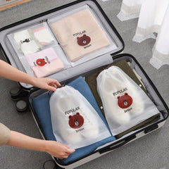 Portable Shoe Drawstring Storage Bag Dust Proof Shoe Packing Bag