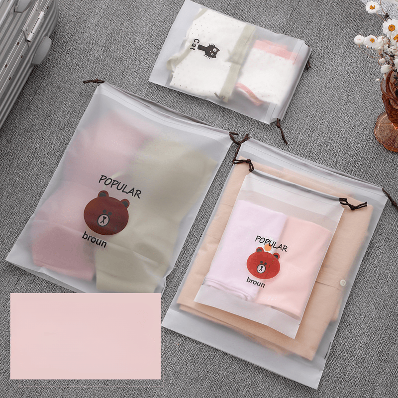 Portable Shoe Drawstring Storage Bag Dust Proof Shoe Packing Bag