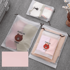 Portable Shoe Drawstring Storage Bag Dust Proof Shoe Packing Bag