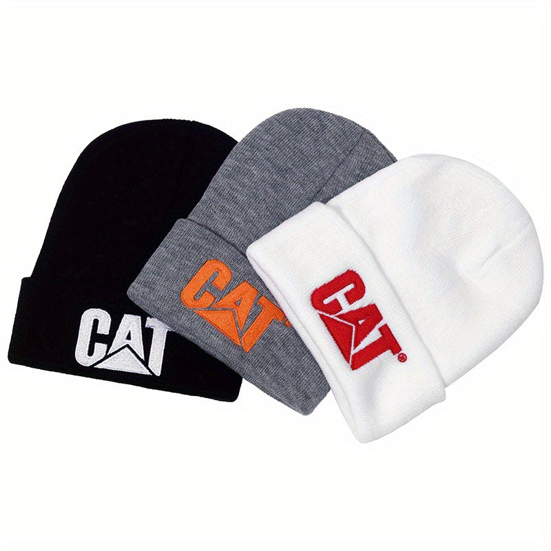 Winter Warm Beanie Hat Hip Hop Knitted Hat Ski Hat