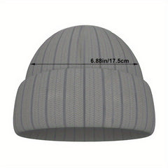 Winter Warm Beanie Hat Hip Hop Knitted Hat Ski Hat