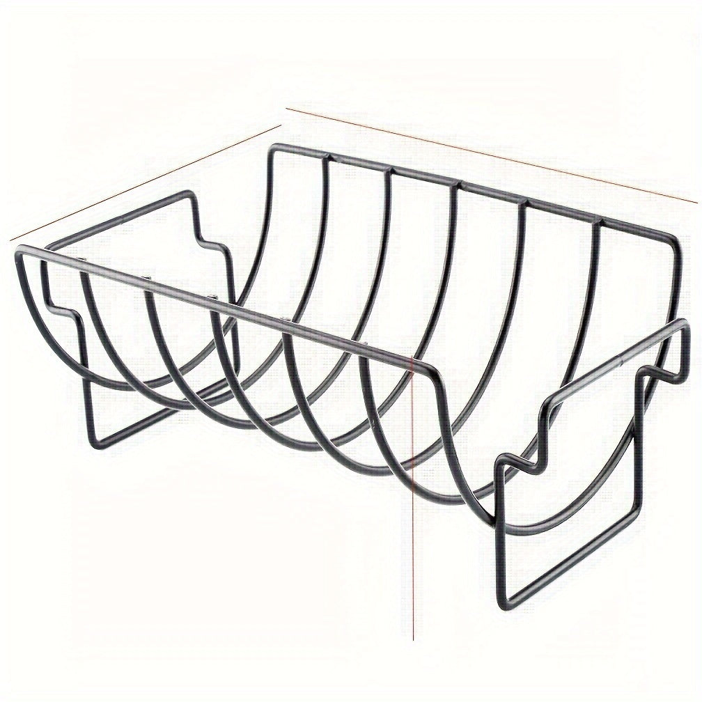 Portable BBQ Grill Rack Non-Stick Stainless Steel for Outdoor/Home Cooking