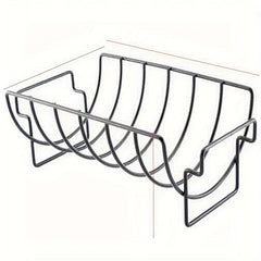 Portable BBQ Grill Rack Non-Stick Stainless Steel for Outdoor/Home Cooking