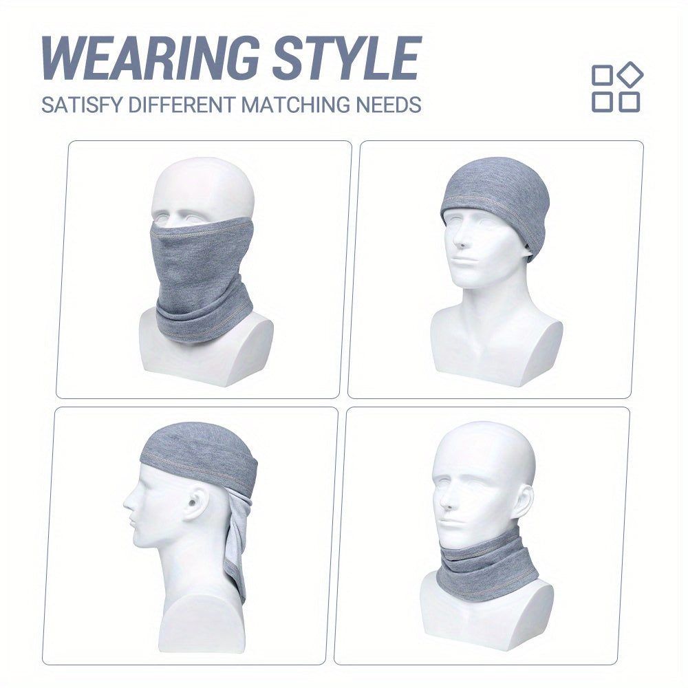 Winter Neck Warmer Gaiter Windproof Face Mask Cover Cold Weather Scarf