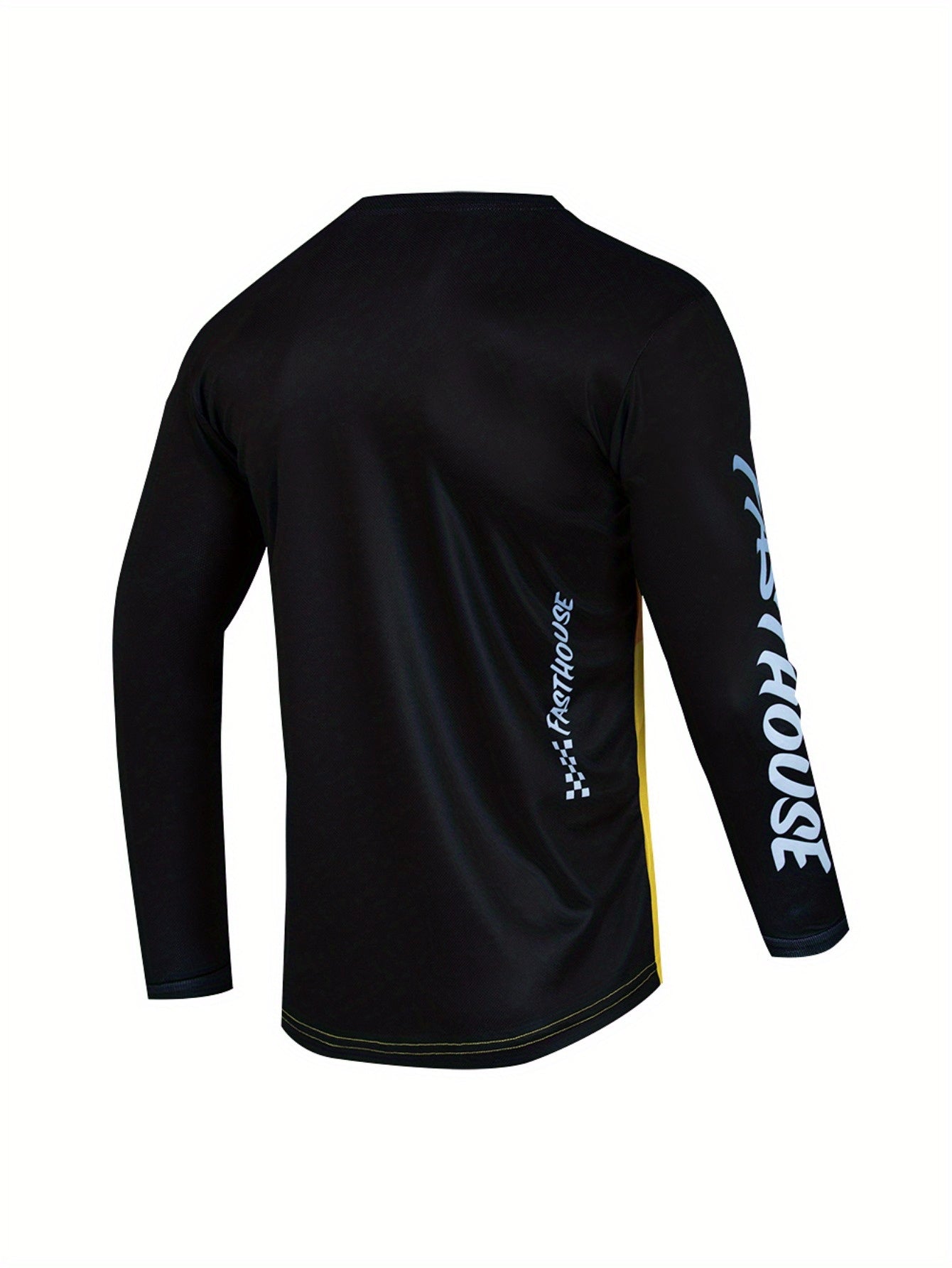 Men's Long Sleeve Motorcycle Off road T shirt Quick Drying Breathable Top