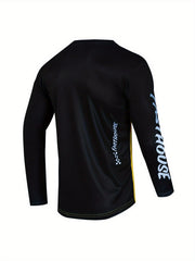 Men's Long Sleeve Motorcycle Off road T shirt Quick Drying Breathable Top