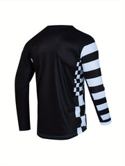 Men's Outdoor Sports Shirt Downhill Mountain Bike Long Sleeve Top