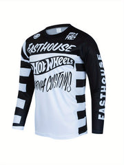 Men's Outdoor Sports Shirt Downhill Mountain Bike Long Sleeve Top