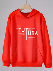 Girls Cartoon Alphabets Hooded Sweatshirt for Spring and Autumn