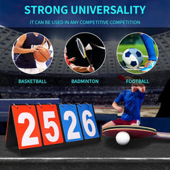 Portable & Durable Sports Scoreboard Score Keeper