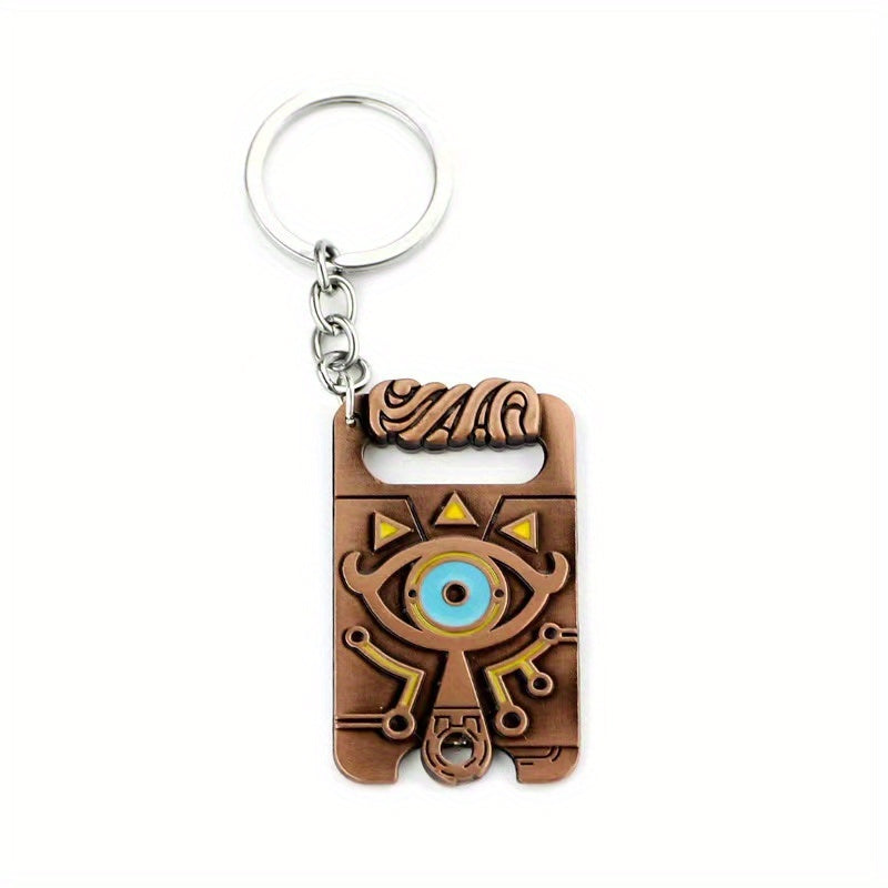 Eyes Tag Pendant Keychain Keyring Birthday Gift