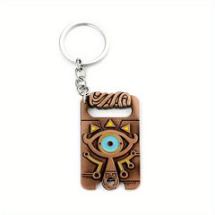 Eyes Tag Pendant Keychain Keyring Birthday Gift