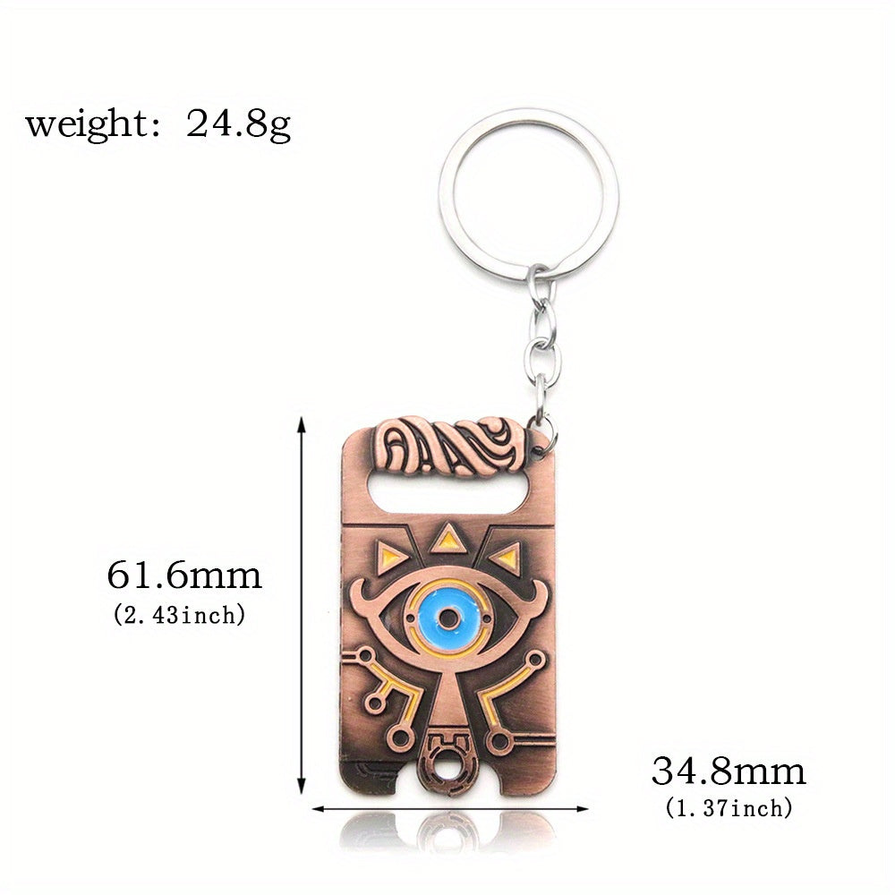 Eyes Tag Pendant Keychain Keyring Birthday Gift