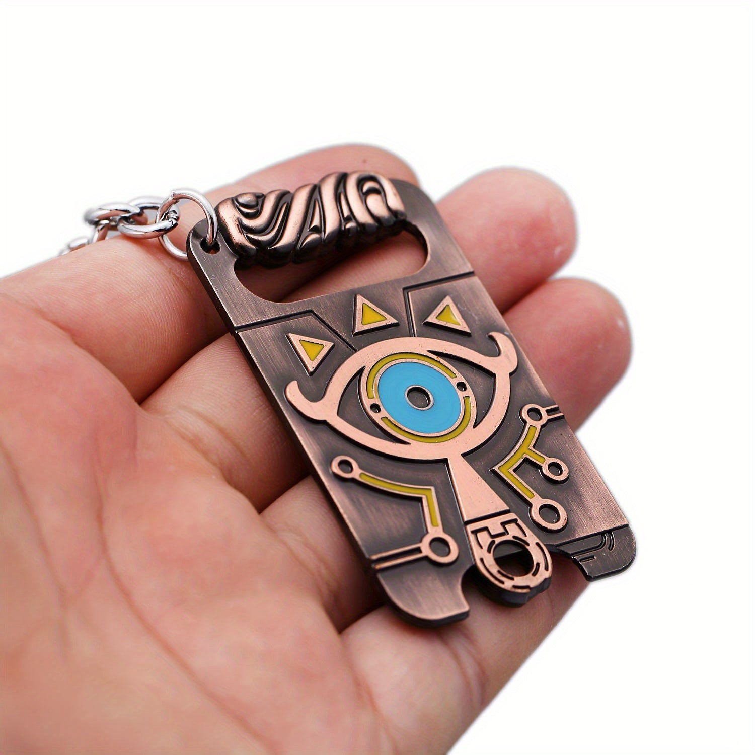 Eyes Tag Pendant Keychain Keyring Birthday Gift