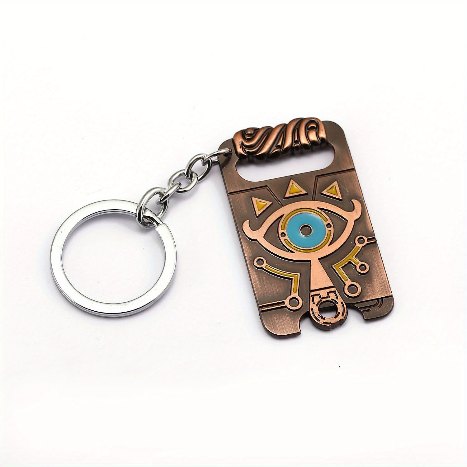Eyes Tag Pendant Keychain Keyring Birthday Gift