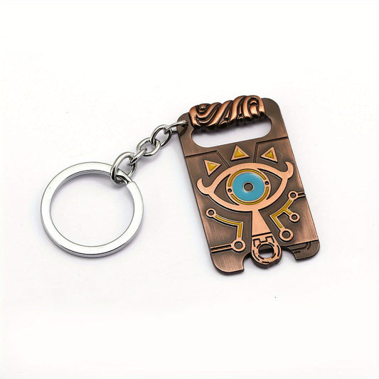 Eyes Tag Pendant Keychain Keyring Birthday Gift