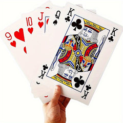 Jumbo Playing Cards Poker Game Party Supplies