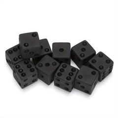 10pcs 16MM Frosted Dice Table Game Party Halloween Christmas Gift